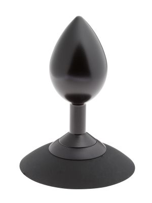 MALESATION Alu-Plug with suction cup large, black - image 2