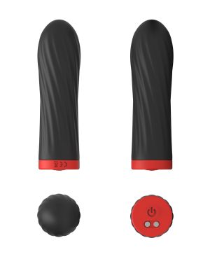 Mały mini wibrator Rechargeable Silicone Touch Vibrator - image 2