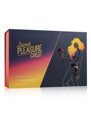 Zestaw BDSM kajdanki pejcz knebel Secret Pleasure Chest - image 2