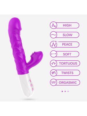 Maszyna orgazmowa wibrator grzejący i posuwisty - image 2