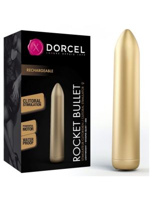 Mały mini wibrator Dorcel Rocket Bullet Gold