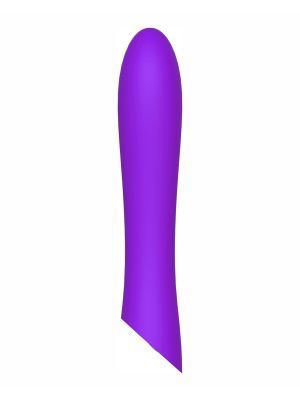 Mini wibrator klasyczny masażer łechtaczki Mistress Purple - image 2