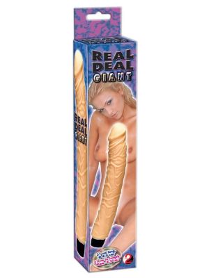 Naturalny długi penis wibrator realistyczny 31cm - image 2