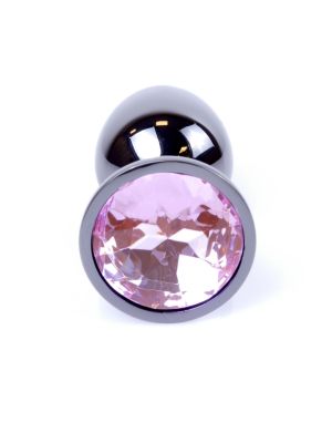Plug korek analny stalowy z kryształem 2,7cm - image 2