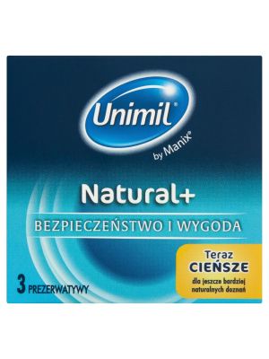 Prezerwatywy UNIMIL BOX 3 NATURAL+ - image 2