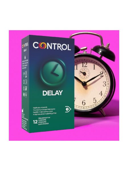 Prezerwatywy przedłużające stosunek Control Delay 12 szt - 2