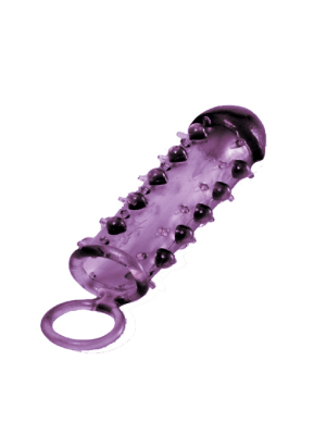 Sex nakładka na penisa z pierścieniem na jądra - image 2