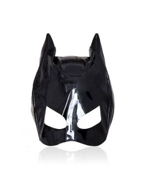 Skórzana maska bdsm na głowę i oczy kocica kot sex