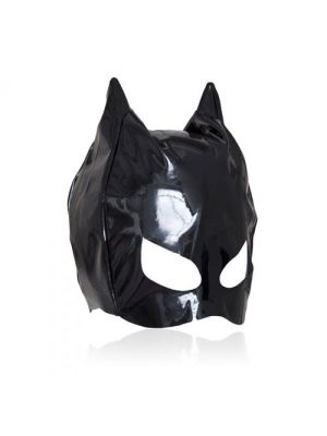 Skórzana maska bdsm na głowę i oczy kocica kot sex - image 2