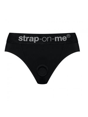 StrapOn Uprząż sexowne stringi czarne elastyczne M - image 2