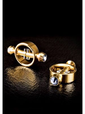 Stymulator-FF GOLD MAGNETIC NIPPLE CLAMPS - image 2