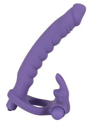 Sztuczny penis dildo podwójna penetracja masażer - image 2