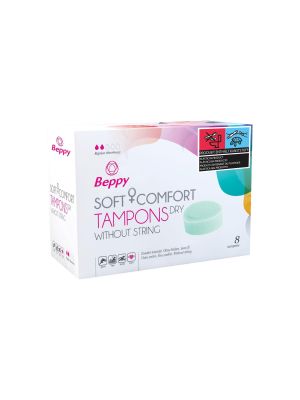 Tampony-BEPPY COMFORT TAMPONS DRY 8 PCS - image 2