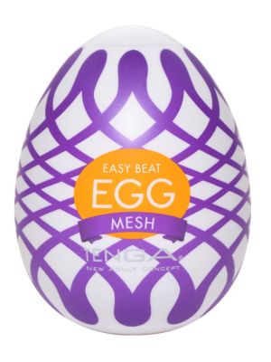 Tenga masturbator - jajko egg mesh rozciągliwe sex - image 2