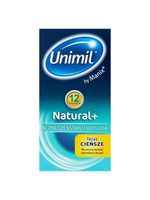 Prezerwatywy klasyczne Unimil Box Natural+ 12 szt - image 2