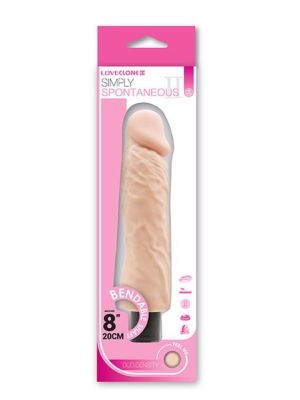 Wibrator delikatny materiał jak skóra penis 20cm - image 2