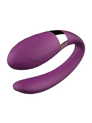 Wibrator dla par do punktu G i łechtaczki V-Vibe Purple - image 2