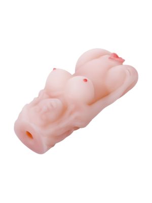 Wibrujący masturbator miękkie ciało wagina cipka - image 2