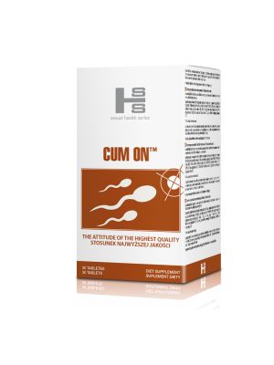 Tabletki zwiększające wytrysk i jakość nasienia SHS Cum On - image 2