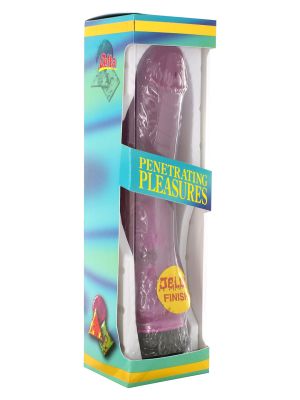 Żelowy wibrator prawdziwy penis realistyczny 20cm - image 2