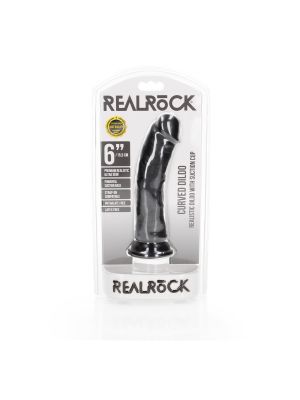Sztuczny penis dildo realistyczne z przyssawką czarne 17,5cm - image 2