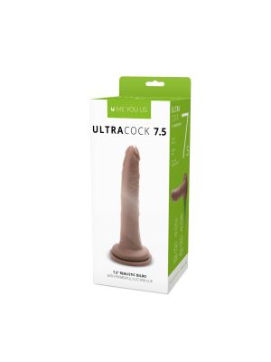 Realistyczny silikonowy penis z przyssawką 19 cm - image 2
