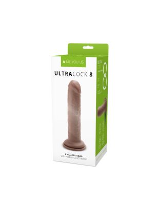 Realistyczny silikonowy penis z przyssawką 20,5 cm - image 2