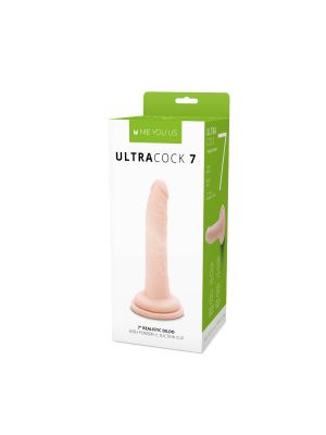 Gruby żylasty penis realistyczny przyssawka 18 cm - image 2