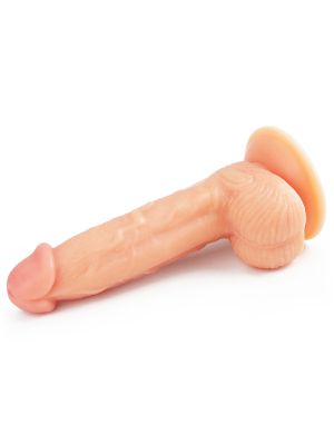 Wyżyłowany penis gruby z przyssawką dildo 20 cm - image 2