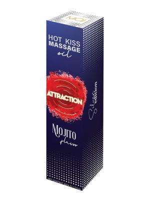 Żel jadalny do masażu Hot Kiss Smak Mojito 50ML - image 2