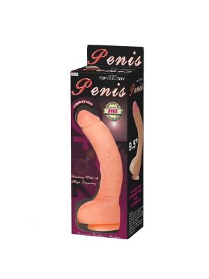Dildo realistyczny sztuczny penis z wibracjami - image 2