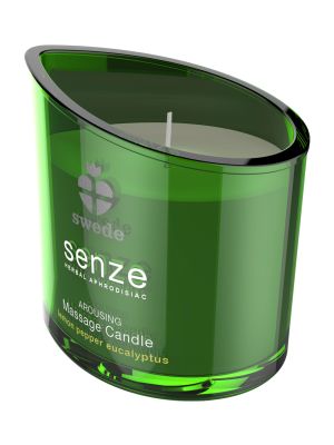 Swede - Senze Arousing Massage Candle Lemon Pepper Eucalyptus - image 2
