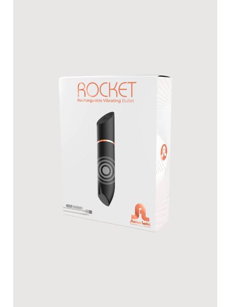 Mini ładowany wibrator klasyczny Adrien Lastic Rocket - 6
