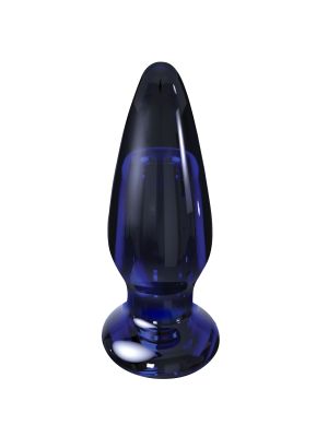 Szklany wibrujący korek analny sex buttplug 11cm - image 2