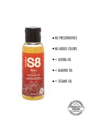 S8 Massage Oil 50ml Green Tea & Lilac Blossom - image 2