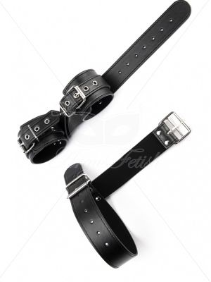 Bondage Collar and Wrist Cuffs - image 2