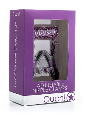 Adjustable Nipple Clamps - Purple - image 2