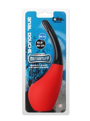 Anal/hig-Irygator-MENZSTUFF 310 ML ANAL DOUCHE RED/BLACK - image 2