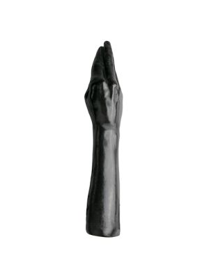 Czarne dildo do fistingu w kształcie ręki 43 cm - image 2