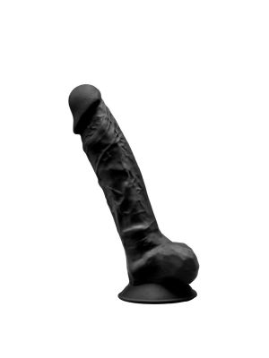 Ogromny czarny żylasty realistyczny penis 24 cm - image 2