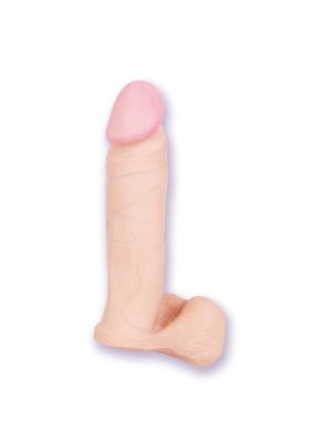 Duży realistyczny penis giętki z mocną przyssawką - image 2