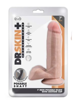 Duży miękki realistyczny penis z przyssawką 17 cm - image 2