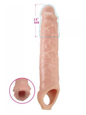 Duża długa nakładka na penisa sex przedłużka 28cm - image 2