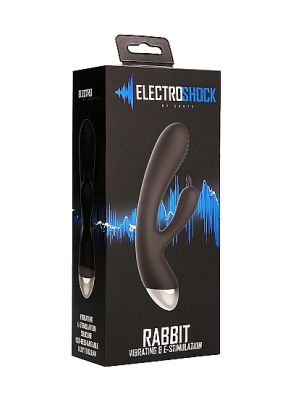 E-Stimulation Rabbit Vibrator - Black - image 2