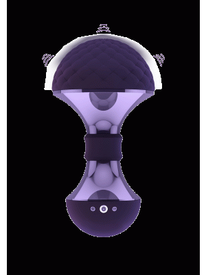 Enoki - Bendable Massager - Purple - image 2