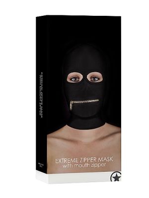 Ekstremalna zapinana maska erotyczna Extreme Zipper Mask - image 2