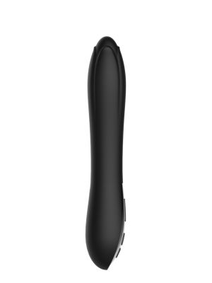 Gładki silikonowy sex wibrator klasyczny ładowany - image 2
