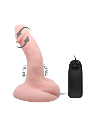 Realistyczne silikonowe dildo z wibracjami penis - image 2