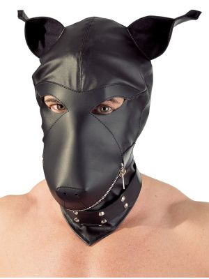 Imitation leather dog mask - image 2
