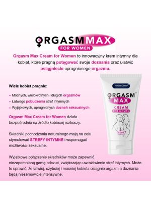Intymny krem dla kobiet mocniejszy orgazm sex 50ml - image 2
